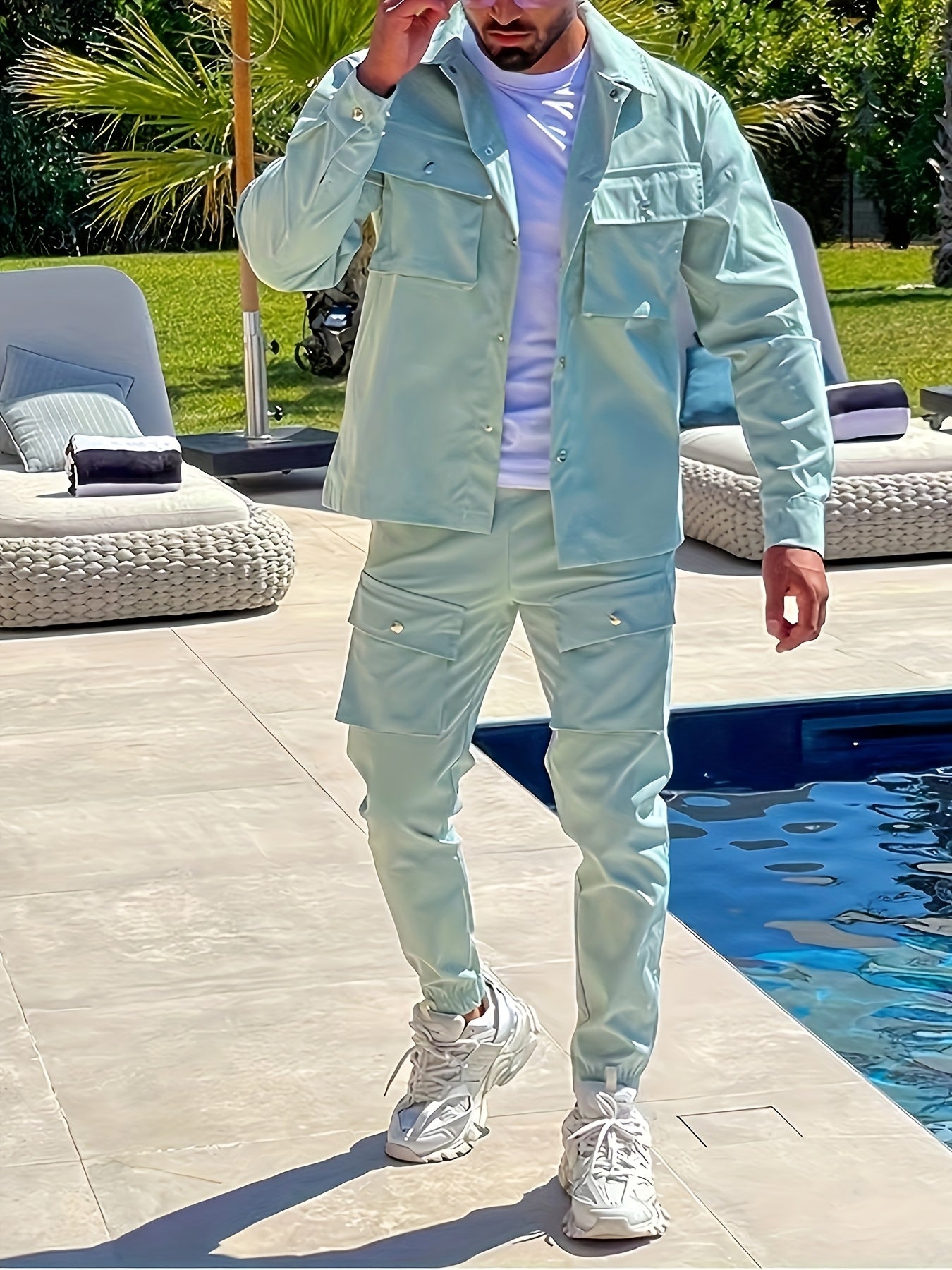 Tenue Décontractée Tendance Homme Mode Transfrontalière