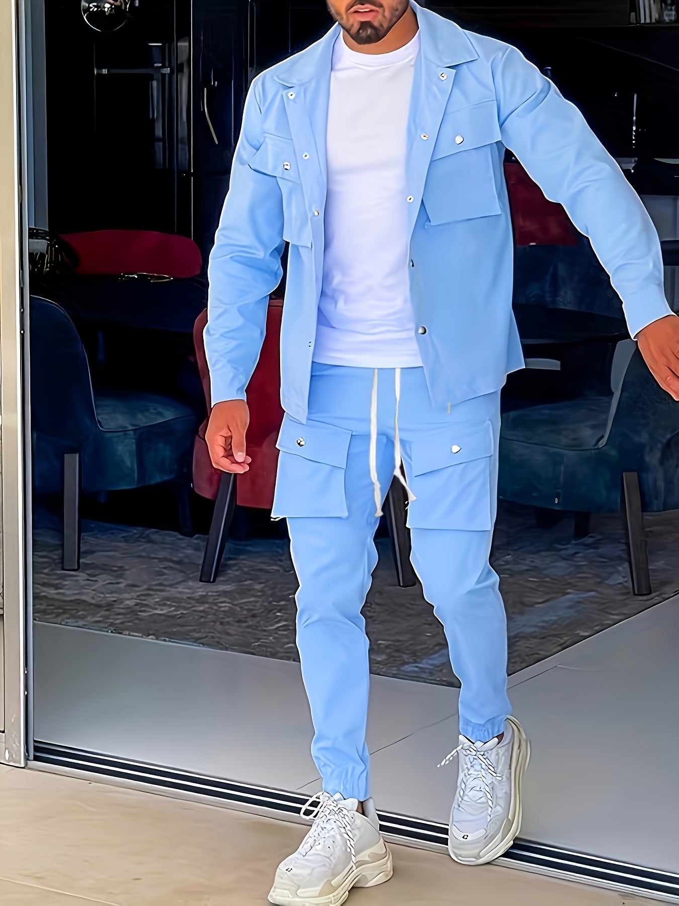 Tenue Décontractée Tendance Homme Mode Transfrontalière