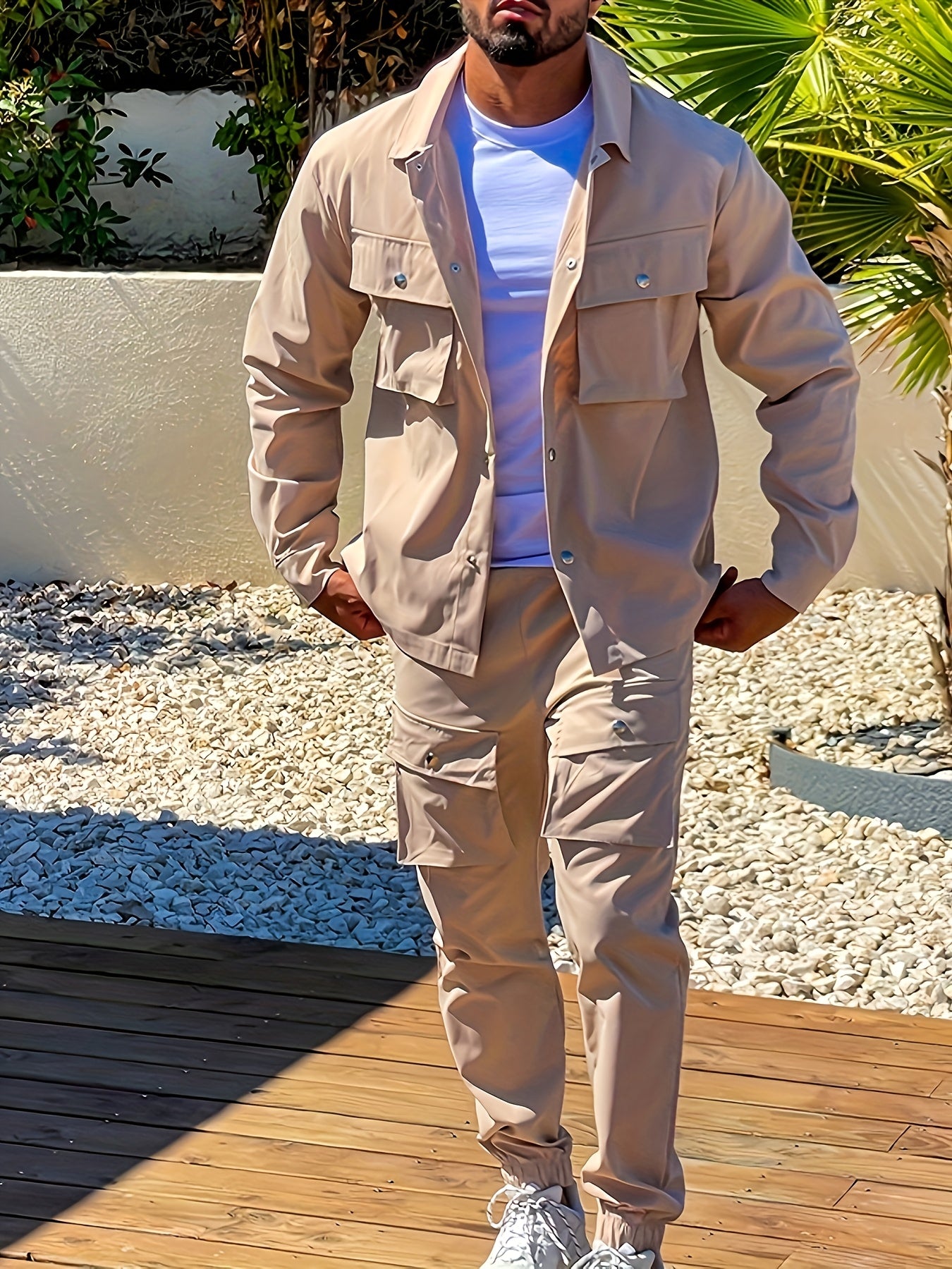 Tenue Décontractée Tendance Homme Mode Transfrontalière