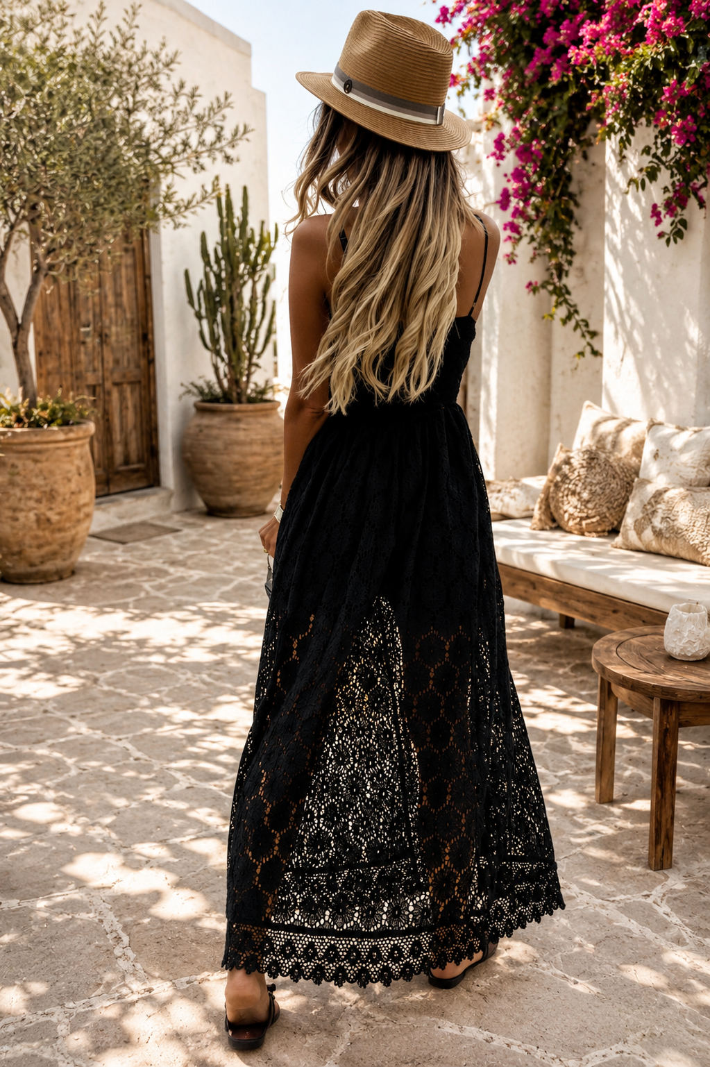 Aurélia | Robe Longue Bohème Raffinée