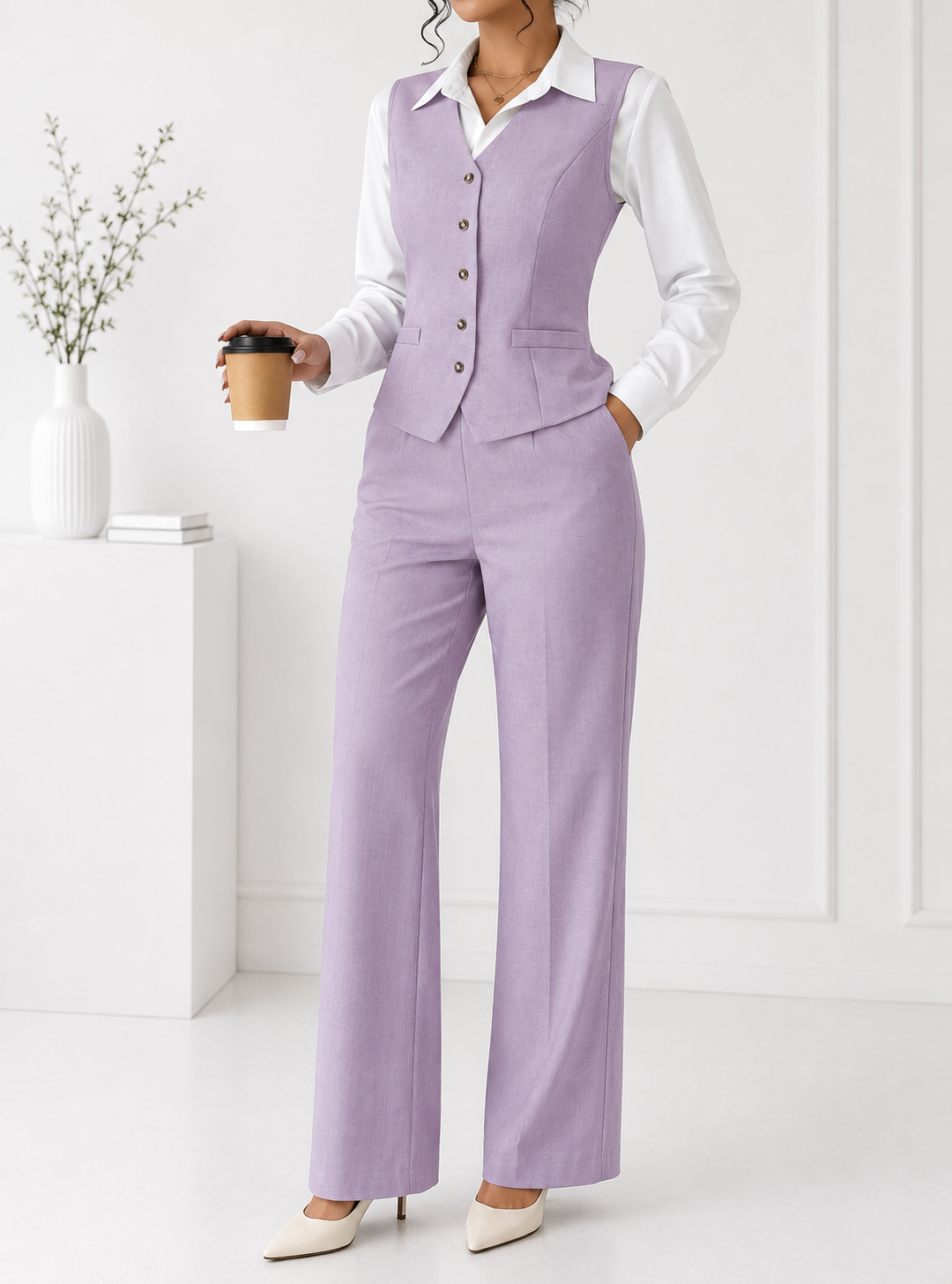 Ensemble Tailleur Élégant Femme | Chic & Intemporel