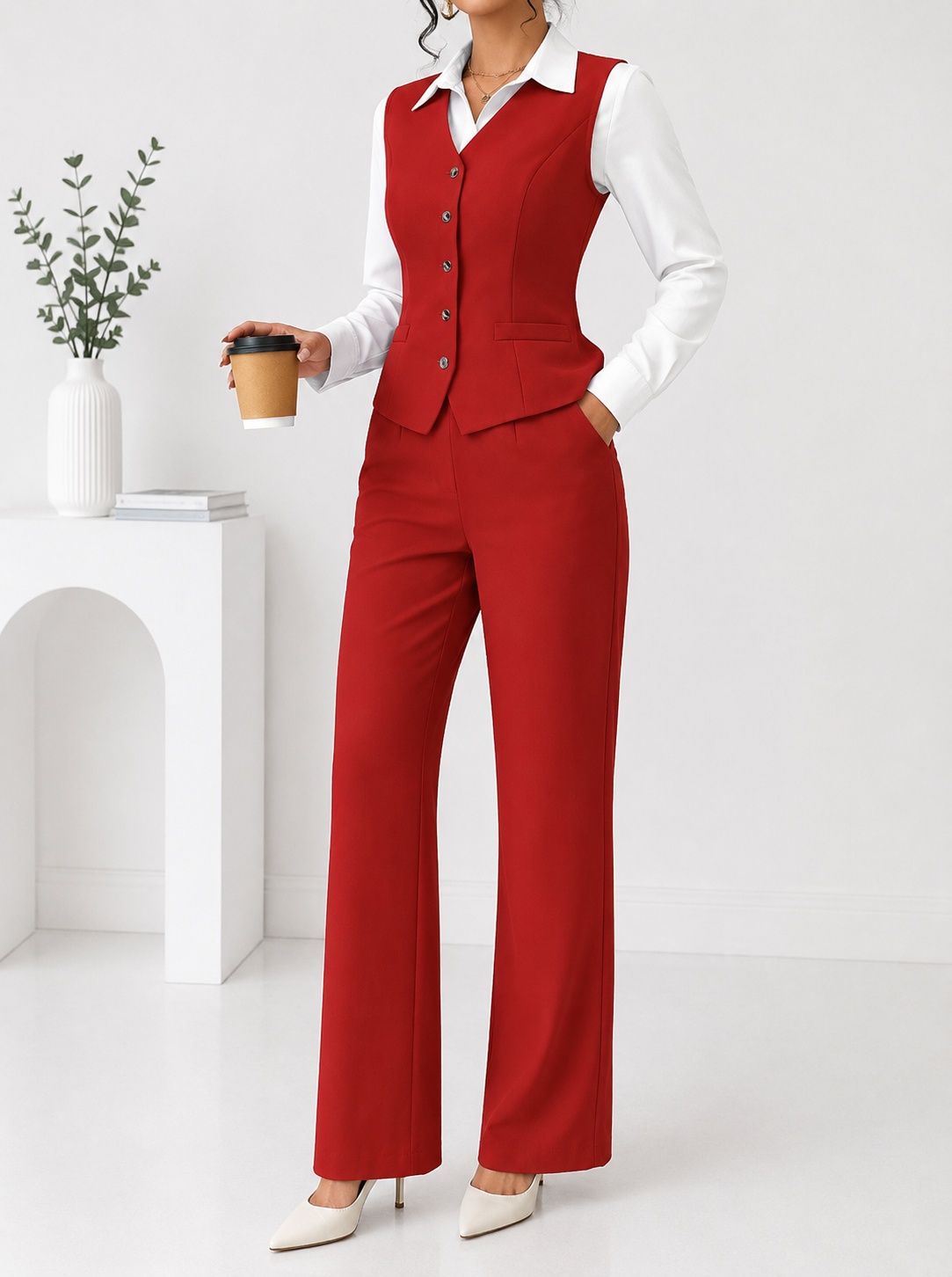 Ensemble Tailleur Élégant Femme | Chic & Intemporel
