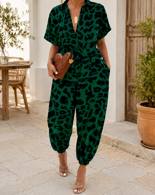 Combinaison Femme Imprimé Léopard | Chic, Moderne Et Confortable