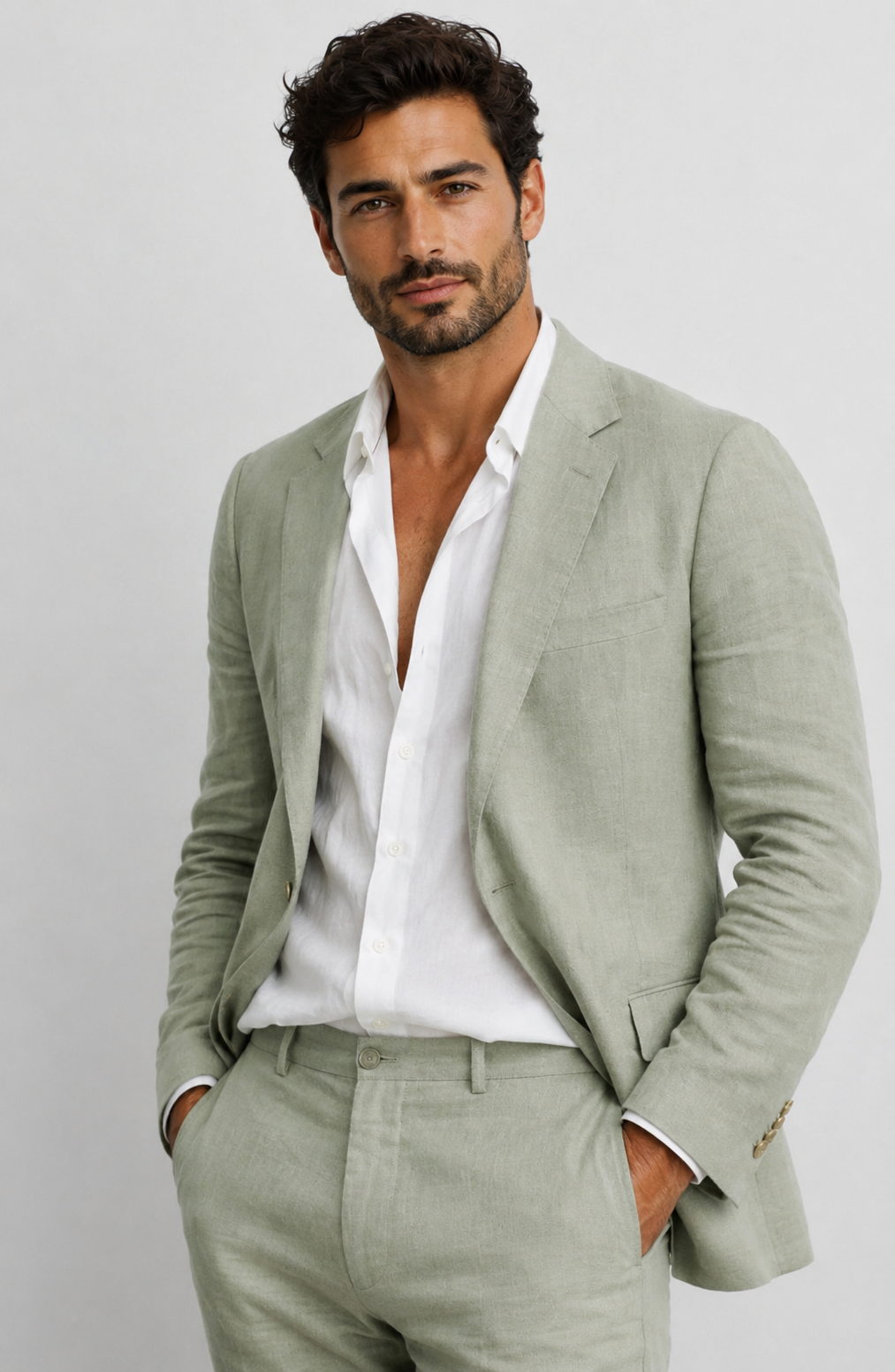 Ensemble pour Homme – Coupe Regular Fit – Deux Pièces – Col Rond