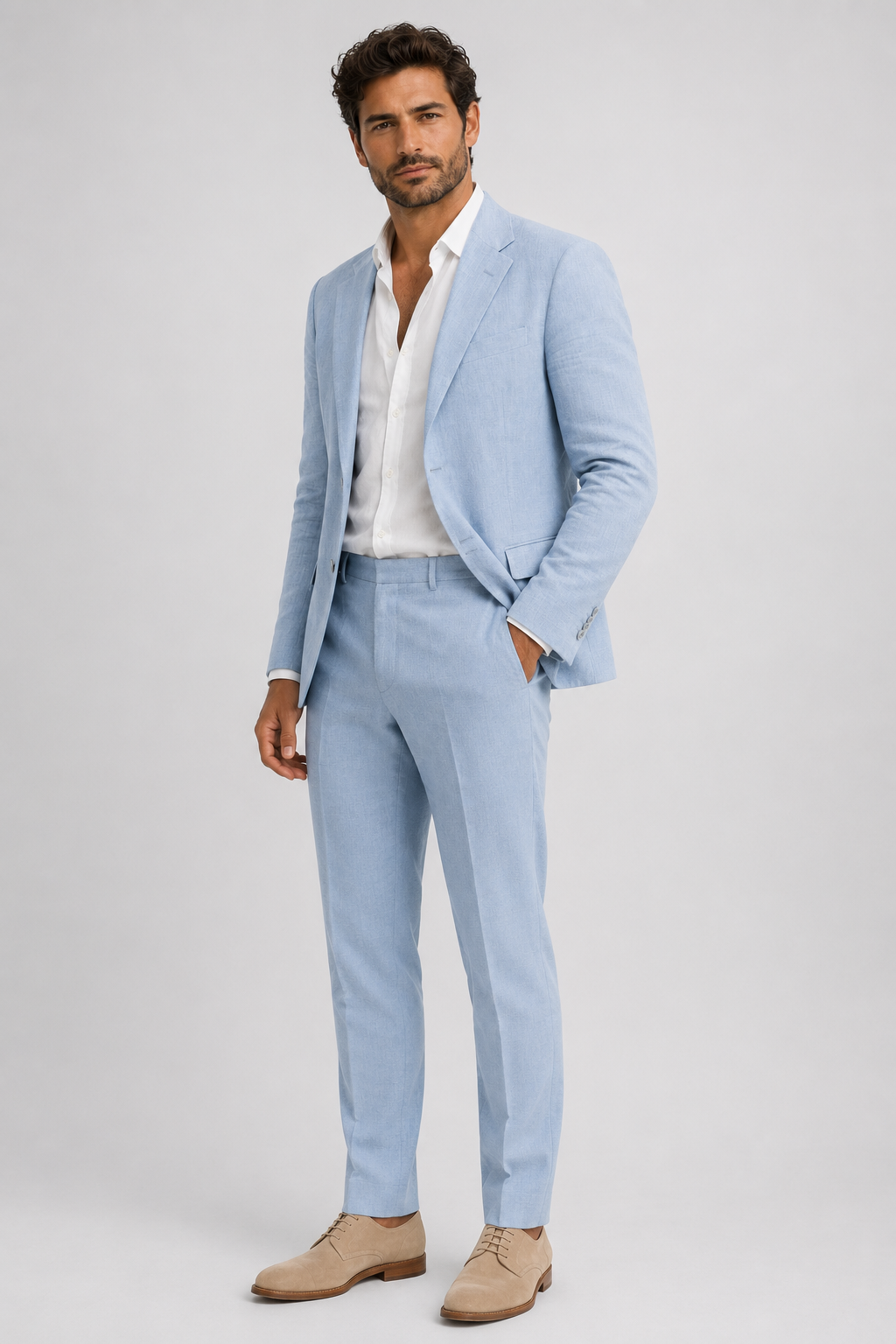 Ensemble pour Homme – Coupe Regular Fit – Deux Pièces – Col Rond