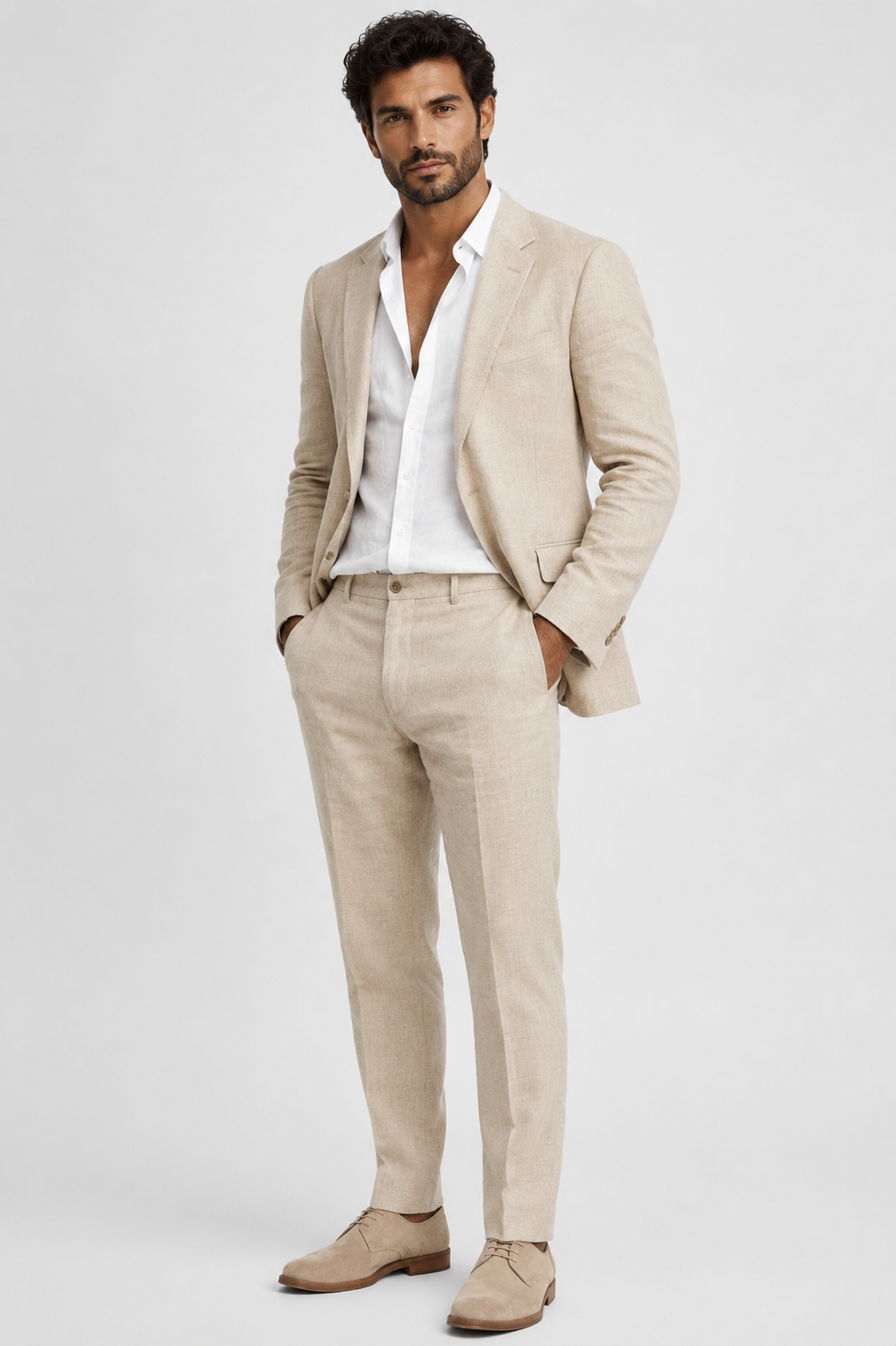 Ensemble pour Homme – Coupe Regular Fit – Deux Pièces – Col Rond