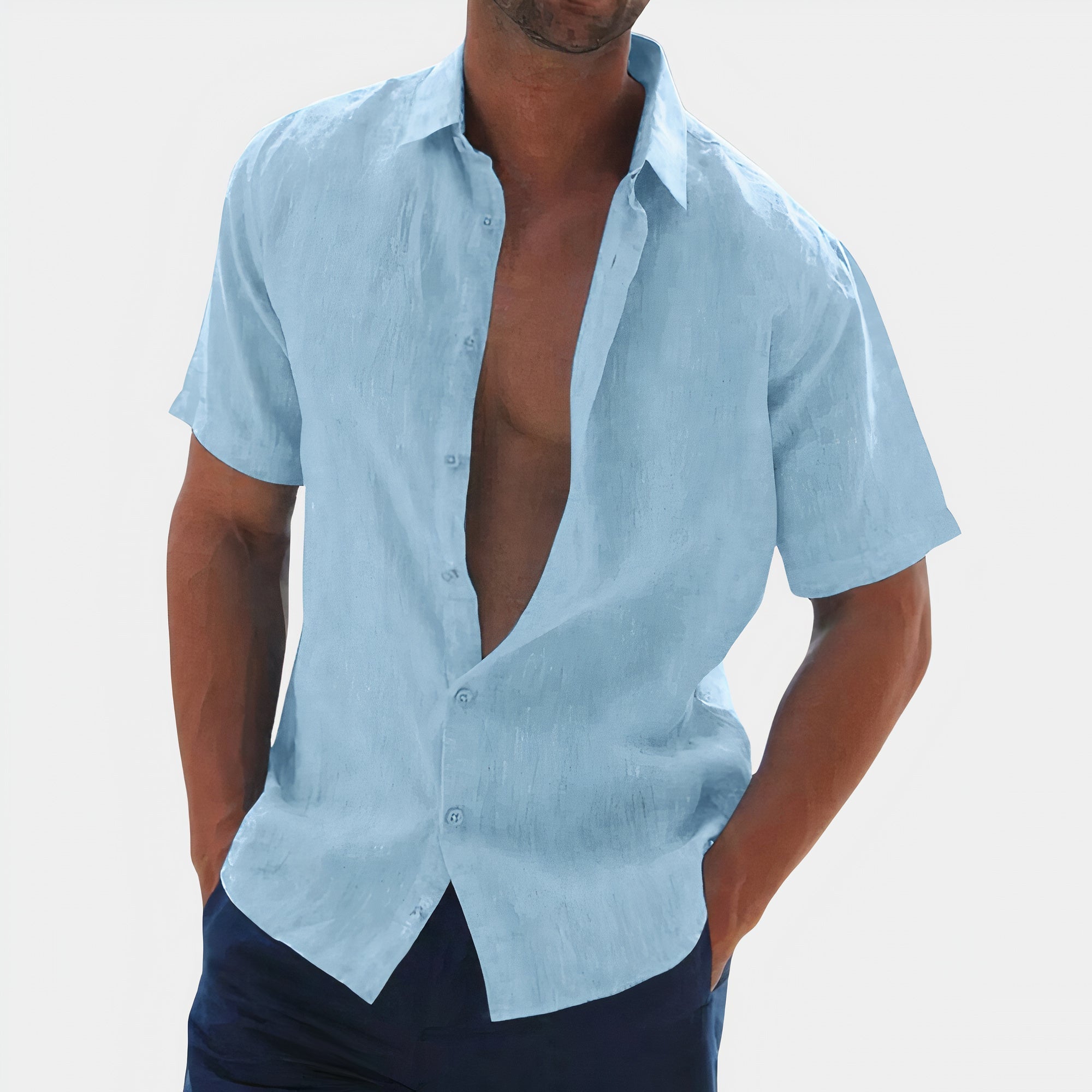 Chemise Homme en Lin | Élégance Naturelle et Confort Quotidien