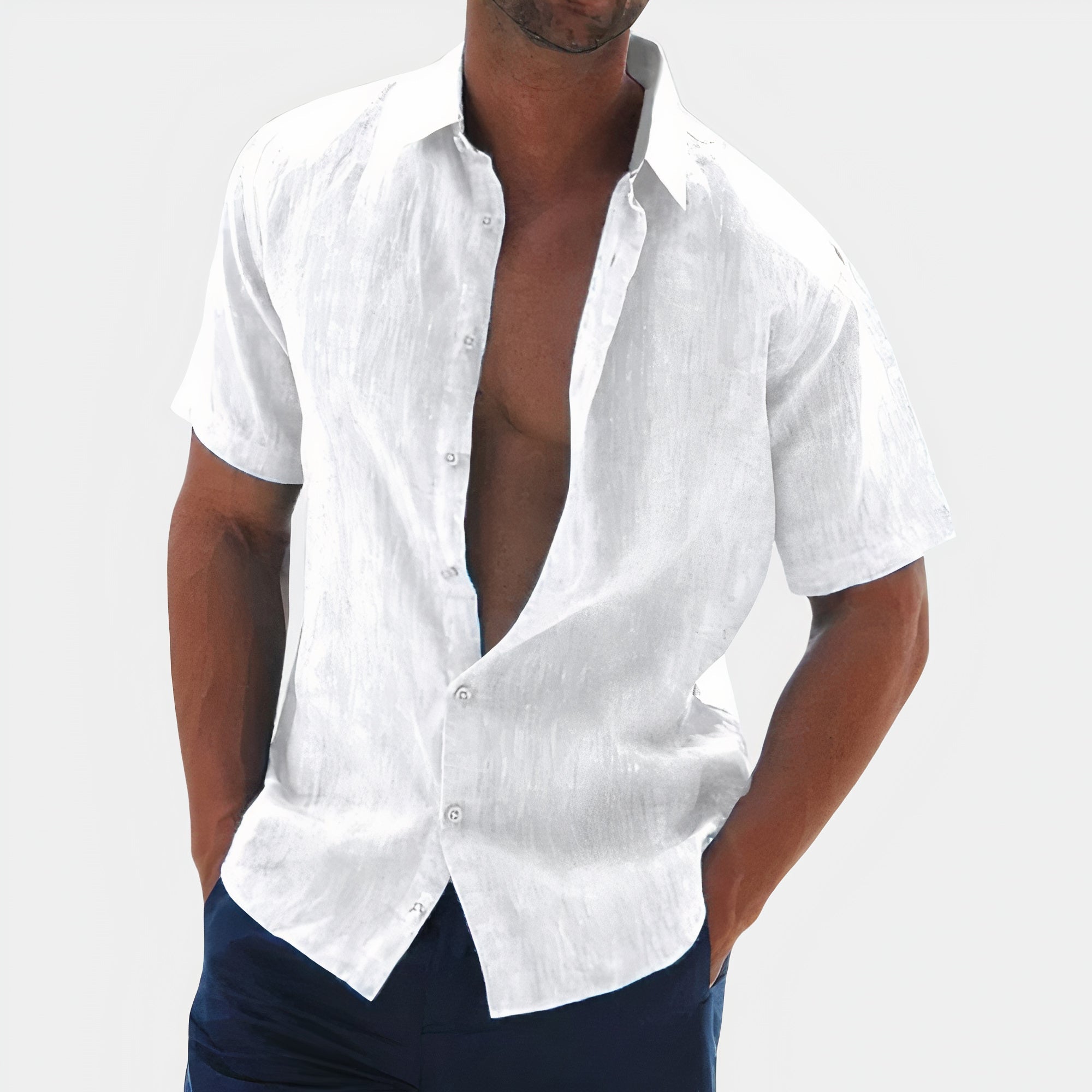 Chemise Homme en Lin | Élégance Naturelle et Confort Quotidien