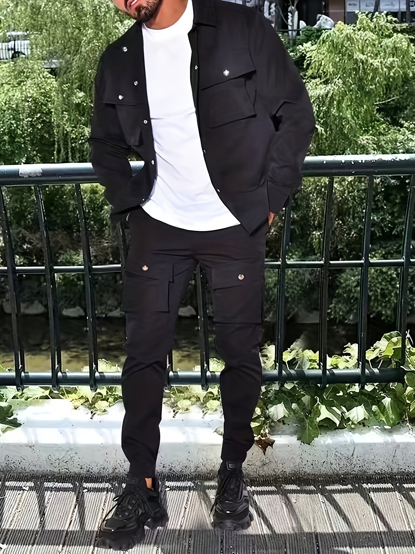 Tenue Décontractée Tendance Homme Mode Transfrontalière